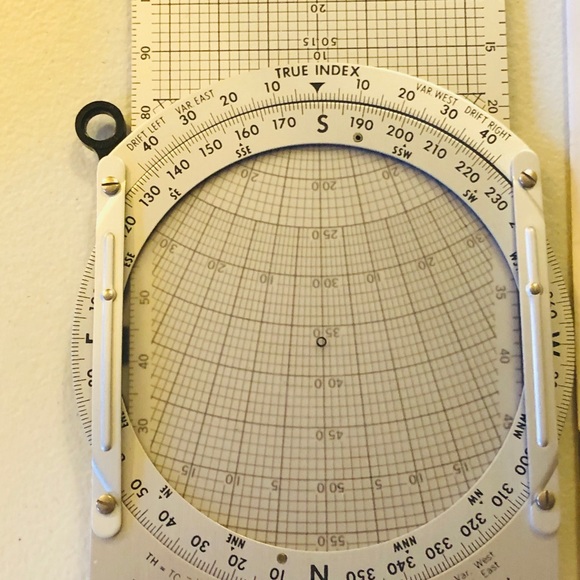 Computer slide rule-flight computer w/ case - Picture 2 of 8